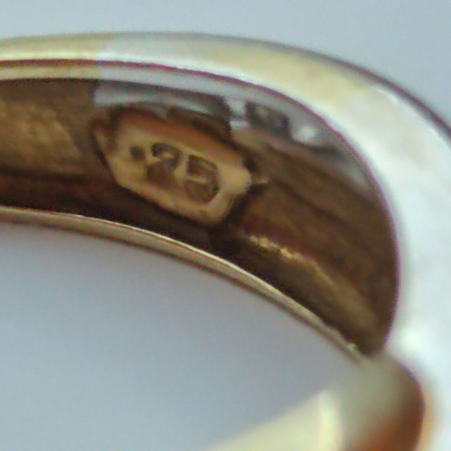 9ct Yellow Gold Ring 0.25ct Diamonds 375 Hallmark Ring Size J 1/2 - 9k Gold